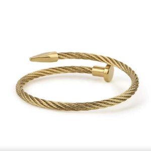 Wire Nail Bracelet Cable Bracelet Wire Bracelets Nail Bangle Bracelet